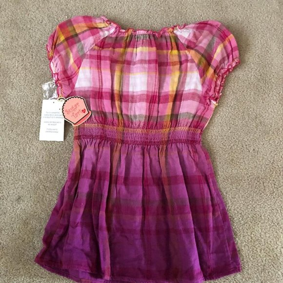 Sugar Tart Love Short Sleeve Top with Necklace for Girls - Size XL(16) - NWT - Picture 2 of 2